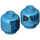 LEGO Nebula Minifigure Head (Recessed Solid Stud) (3626 / 50702)