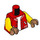 LEGO Ned Leeds met Rood Jacket Minifig Torso (973 / 76382)