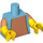 LEGO Nelson Muntz Minifig Torso (973 / 16360)