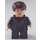 LEGO Neville Longbottom met Zwart Gryffindor Hoodie Minifiguur