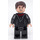 LEGO Neville Longbottom met Grijs Gryffindor Hoodie Minifiguur