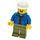 LEGO News Reporter Fred Finley mit Weiß Helm Minifigur