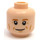 LEGO Newt Scamander with Orange Waistcoat Minifigure Head (Recessed Solid Stud) (3626 / 39907)