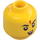 LEGO Nezha Minifigure Head (Recessed Solid Stud) (3626 / 67756)