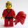 LEGO Ninja - rouge Figurine
