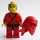 LEGO Ninja - Rød Minifigur