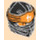 LEGO Ninjago Wrap avec Orange Headband avec blanc Ninjago Logogram