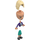 LEGO Nova with Purple Hoodie and Turquoise Shorts Minifigure