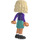 LEGO Nova with Purple Hoodie and Turquoise Shorts Minifigure
