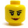 LEGO Nya Minifigure Head (Recessed Solid Stud) (3626 / 19300)