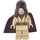 LEGO Obi-Wan Kenobi (Old) med Dark Brun Kappa och Huva Minifigur