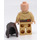 LEGO Obi-Wan Kenobi (Old) med Dark Brun Kappe og Hette Minifigur