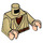 LEGO Obi Wan Kenobi Torso with Brown Undershirt (76382 / 88585)