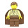 LEGO Obi-Wan Kenobi (Young) with Cape and Yellow Head Minifigure