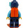 LEGO Ocean Explorer Diver - Mannelijk Minifiguur