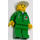 LEGO Octan Male dans Green Uniform avec blanc Casquette Figurine