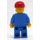 LEGO Octan Oil uniform, Rood Kort Bill Pet, Crooked Smile Town minifiguur