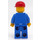 LEGO Octan Oil uniform, Rood Kort Bill Pet, Oranje Zonnebril Town Minifiguur