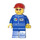 LEGO Octan Oil uniform, rot Kurz Bill Deckel, Orange Sunglasses Town Minifigur