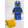 LEGO Octan Racer in Blauw Pak met Helm en Reddingsvest Minifiguur