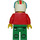 LEGO Octan Racer with Striped Helmet and Green Legs Minifigure