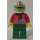 LEGO Octan Racer with Striped Helmet and Green Legs Minifigure