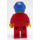 LEGO Octan Racing Blauw Helm met Sterren en Strepen Patroon Minifiguur