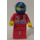 LEGO Octan Racing Blau Helm mit Stars und Streifen Muster Minifigur