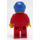 LEGO Octan Racing Blue Helmet with Stars and Stripes Pattern Minifigure