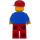 LEGO Octan Worker Rood Poten en Lang Bill Pet minifiguur