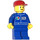 LEGO Octan worker met Rood Pet Minifiguur