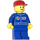 LEGO Octan worker mit rot Deckel Minifigur
