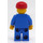 LEGO Octan worker met Rood Pet minifiguur