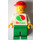 LEGO Octan Worker med Vit Skjorta med Stor Octan logotyp Minifigur