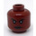 LEGO Okoye Minifigure Head (Recessed Solid Stud) (3626 / 37237)