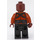 LEGO Okoye con Naranja oscuro Parte superior Minifigura