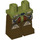 LEGO Olivgrün 41st Elite Corps Trooper Minifigure Hüften und Beine (3815 / 16678)