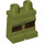 LEGO Olive Green Admiral Ematt Minifigure Hips and Legs (3815 / 37011)