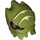 LEGO Olive Green Alien Buggoid, Head (12981 / 12991)