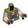 LEGO Olive Green Battalion Brawler Minifig Torso (973)