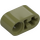 LEGO Olive Green Beam 2 with Axle Hole and Pin Hole (40147 / 74695)