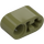 LEGO Olive Green Beam 2 with Axle Hole and Pin Hole (40147 / 74695)