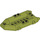 LEGO Olive Green Boat Inflatable 12 x 6 x 1.33 (75977)