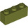 LEGO Olive Green Brick 1 x 3 (3622 / 45505)