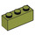 LEGO Olive Green Brick 1 x 3 (3622 / 45505)