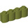 LEGO Olive Green Brick 1 x 4 Log (30137)