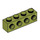 LEGO Olive Green Brick 1 x 4 with 4 Studs on One Side (30414)