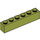LEGO Olive Green Brick 1 x 6 (3009)