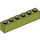 LEGO Olive Green Brick 1 x 6 (3009 / 30611)