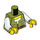 LEGO Olive verte Carpenter Minifig Torse (973 / 76382)